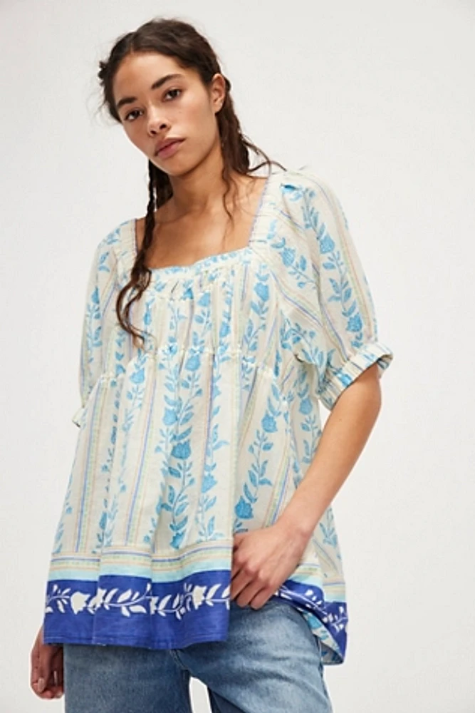 Santorini Printed Tunic