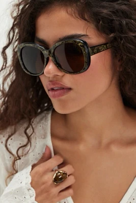 Hunter Oversized Round Sunglasses