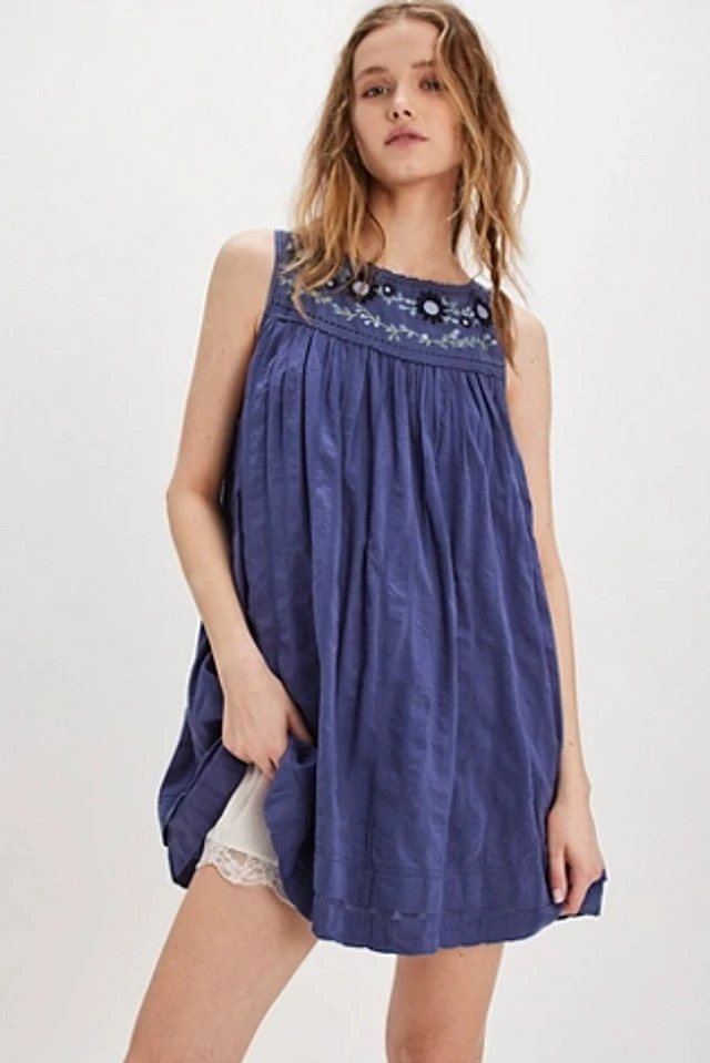 darlin' daisy embroidered mini dress Rue Daisy Meadow Embroidered Mini Dress main image 0