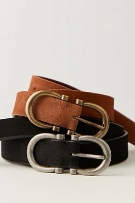 Evermore Solid Suede Belt