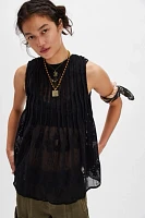 Moon Magic Mesh Tunic