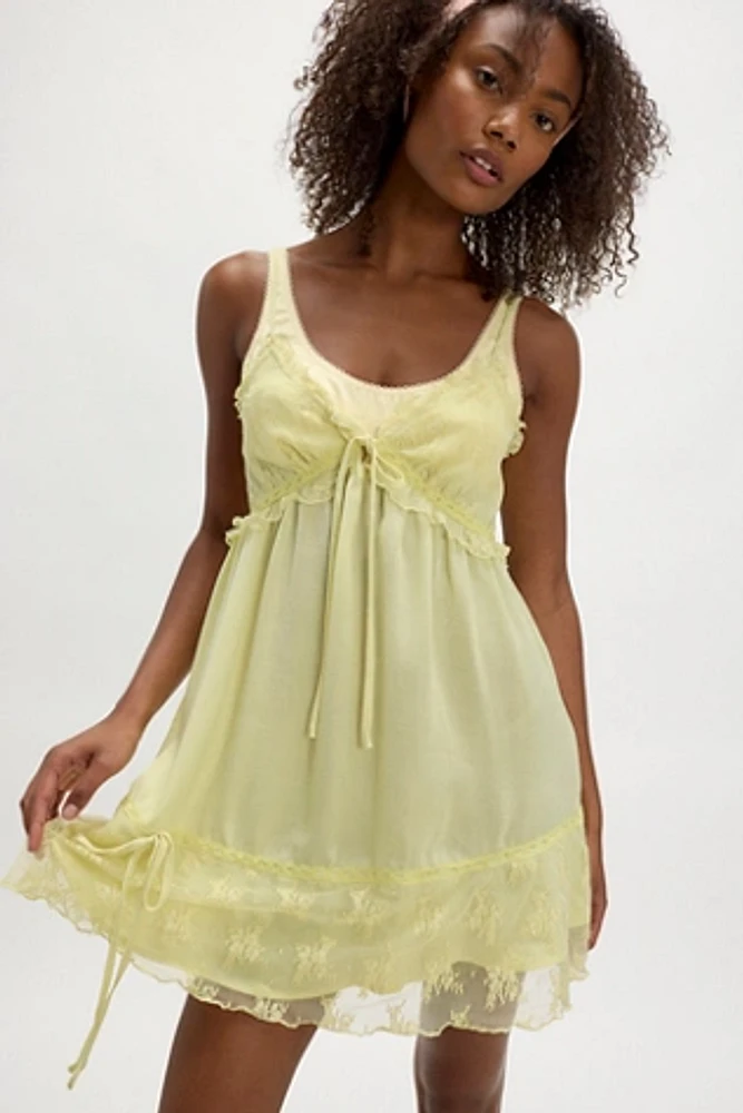 Tell Me More Solid Mini Slip