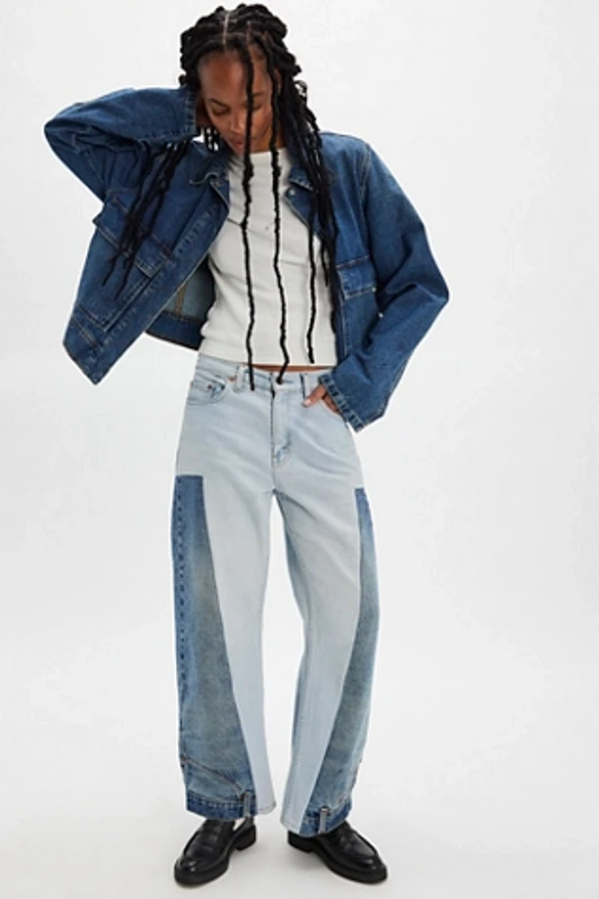 Tricia Fix Denim Mix-Up Jeans