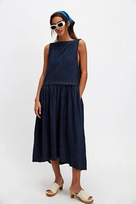 Soraya Denim Midi Dress