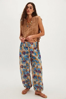Misty Printed Bubble Pant