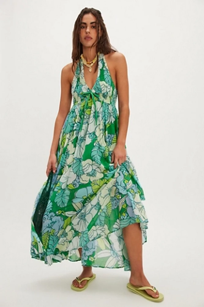 Bayside Florals Maxi Dress