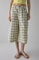 BDG Mega Cotton Mid-Rise Baggy Printed Short