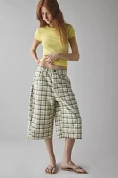 BDG Mega Cotton Mid-Rise Baggy Printed Short