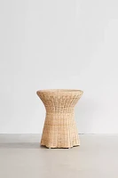 Pierce Wicker Rattan Side Table