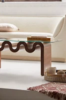 Aria Statement Wavy Coffee Table