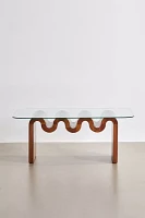 Aria Statement Wavy Coffee Table