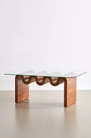 Aria Statement Wavy Coffee Table