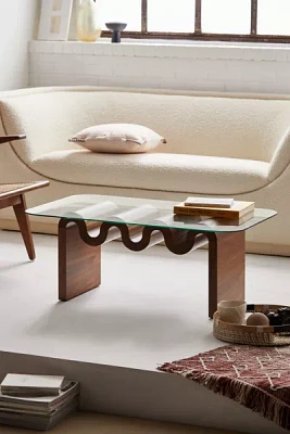 Aria Statement Wavy Coffee Table