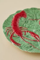 Lobster Embossed Ceramic Serving Platter