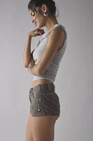 Jaded London Tucana Low-Rise Cargo Mini Short