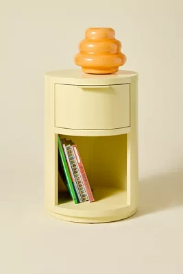 Kane Round Storage Nightstand