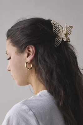 Pearl Metal Butterfly Claw Clip