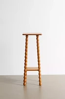 Willow Tall Wood Side Table