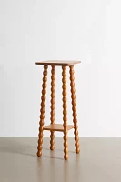 Willow Tall Wood Side Table