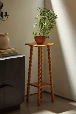 Willow Tall Wood Side Table