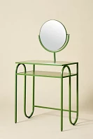 Lucie Squiggle Iron Mirror Vanity