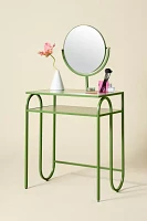 Lucie Squiggle Iron Mirror Vanity