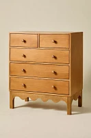 Everly Scalloped 5-Drawer Dresser