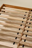 Everly Scalloped Mango Wood Bed