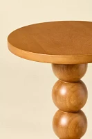 Sabine Spindle Wood Drink Side Table