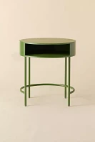 Lucie Round Iron Desk