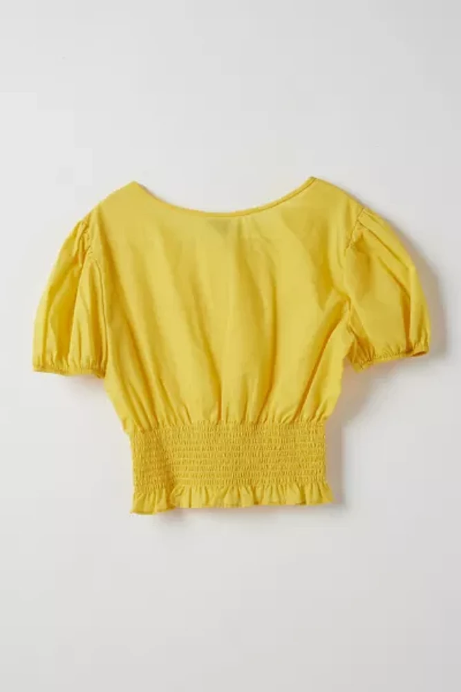 Vintage By Little Runaway Puff Sleeve Top