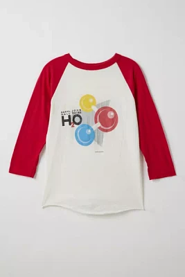 Vintage By Little Runaway Hall & Oates Graphic Raglan Tee