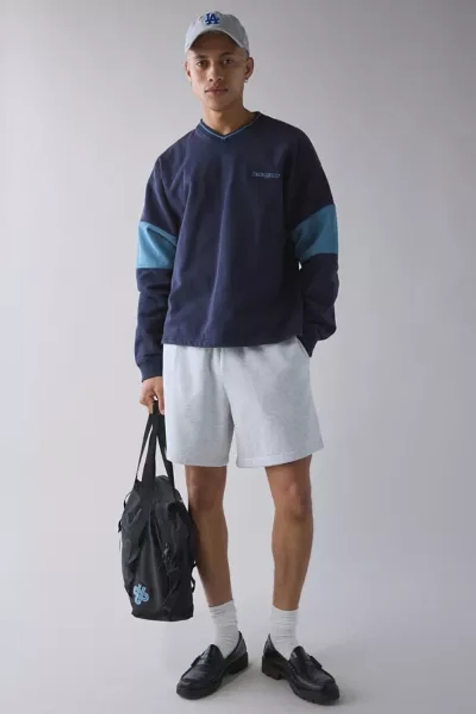 iets frans… Paneled V-Neck Sweatshirt