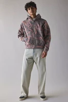 Woodland Camo Pattern Zip-Up Hoodie Sweatshirt