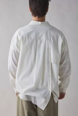 meagratia Asymmetry Button-Down Shirt