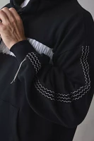 meagratia Chain Tape Hoodie Sweatshirt
