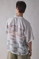 meagratia Mesh Skipper Short Sleeve Shirt
