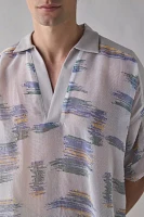 meagratia Mesh Skipper Short Sleeve Shirt
