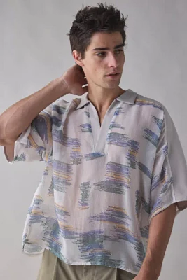 meagratia Mesh Skipper Short Sleeve Shirt