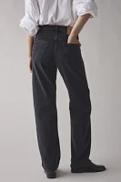BDG Olive Stovepipe Mid-Rise Jean