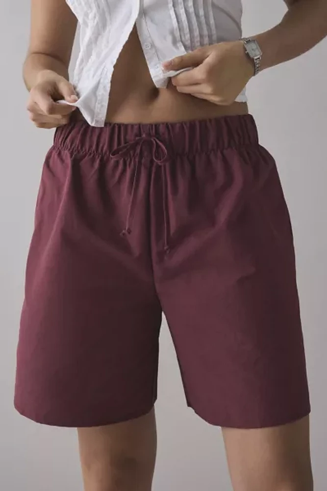 ReMADE By UO Remnants Pull-On Nylon Short