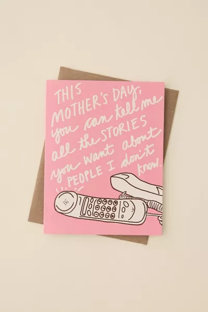 La Familia Green Mom Stories Mother’s Day Greeting Card
