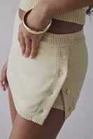 Frankies Bikinis Ashton Knit Micro Skort