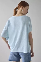 BDG Courtney Off-The-Shoulder Oversized Tee