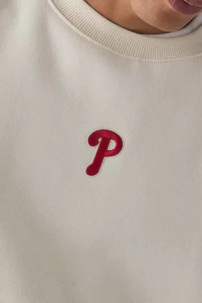 Pro Standard UO Exclusive MLB Philadelphia Phillies Crew Neck Sweatshirt