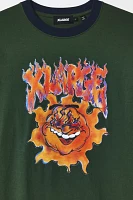 XLARGE Burning Graphic Long Sleeve Tee