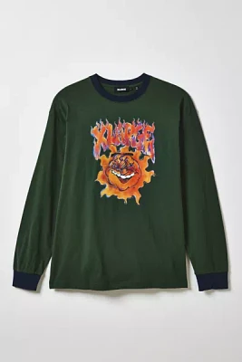 XLARGE Burning Graphic Long Sleeve Tee