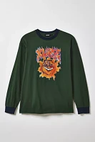 XLARGE Burning Graphic Long Sleeve Tee