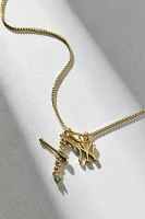 Luv Aj MLB Layered New York Yankees Nameplate Charm Necklace