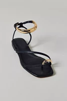 Steve Madden Odyssey Flat Leather Sandal